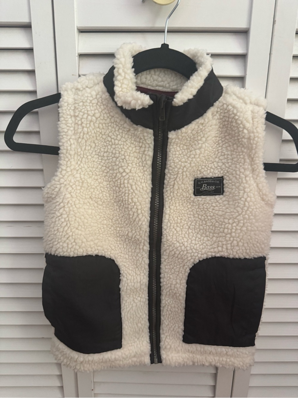 Kids 4T G.H. Bass Soft Sherpa Vest
